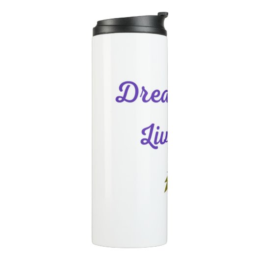 Live-freier Thermaltumbler Thermosbecher (Nach links gedreht)