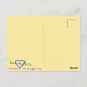 LIVE FREIRAINBOW Postkarte (Rückseite)