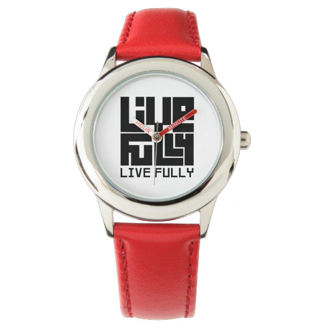 Live fully armbanduhr (Vorderseite)