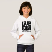 Live fully sudadera hoodie (Vorne ganz)