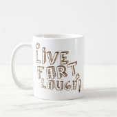 *LIVE FURZ LAUGH! KAFFEETASSE (Links)