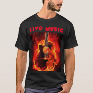 Live-Gitarre-T - Shirt