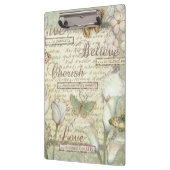 Live glauben Sie schätzen Klemmbrett (Links)