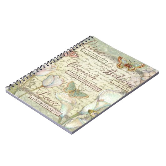 Live glauben Sie schätzen Notizblock (Linke Seite)