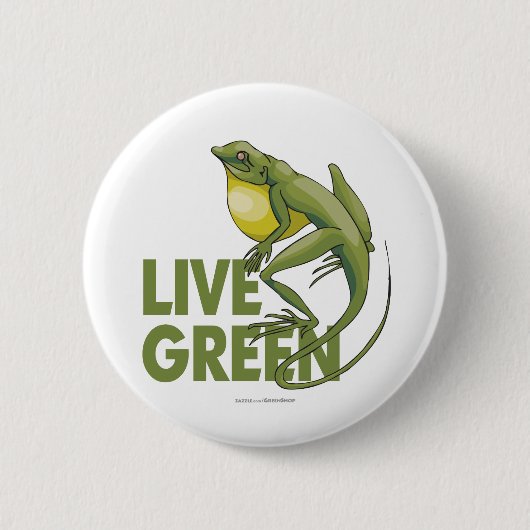 Live Green Button (Vorderseite)