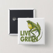 Live Green Button (Vorne & Hinten)