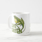 Live Green Kaffeetasse (Vorderseite Links)