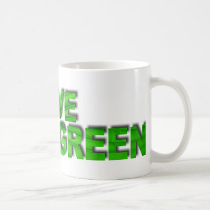 Live Green Kaffeetasse
