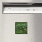 Live Green Lizard Magnet (In Situ (Geschirrspüler))