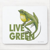 Live Green Mousepad (Vorne)