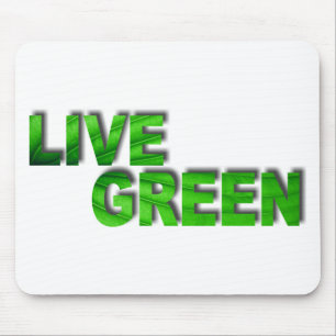 Live Green Mousepad