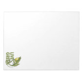 Live Green Notizblock (Vorderseite)