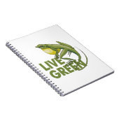 Live Green Notizblock (Rechte Seite)