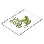 Live Green Notizblock (Linke Seite)