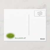 Live Green Postcard! Postkarte (Rückseite)