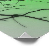 Live Green Poster (Ecke)
