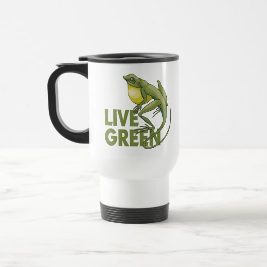 Live Green Reisebecher (Links)