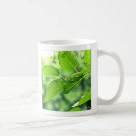 "Live Green"-Tasse Kaffeetasse
