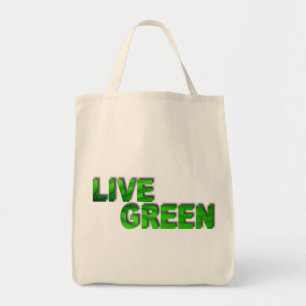 Live Green Tragetasche