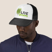 Live Green Truckerkappe (Beispiel)