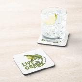 Live Green Untersetzer (Rechte Seite)