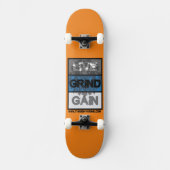 Live Grind Gain - Dope Board Skateboard (Vorderseite)