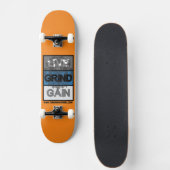 Live Grind Gain - Dope Board Skateboard (Vorne)