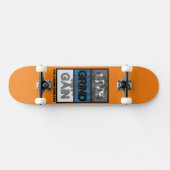 Live Grind Gain - Dope Board Skateboard (Horizontal)