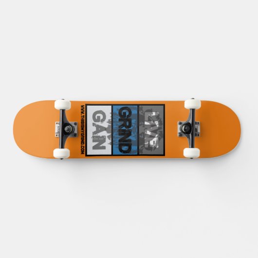 Live Grind Gain - Dope Board Skateboard (Horizontal)