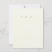 "Live Grow Thrive" - individualisierbares Thema fü Mitteilungskarte (Rückseite)