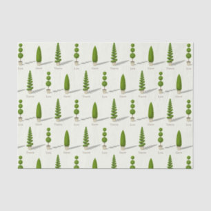 "Live Grow Thrive" - individuell anpassbare Themen Seidenpapier
