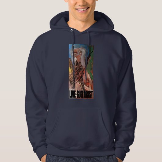 LIVE GUITARIST HOODIE (Vorderseite)