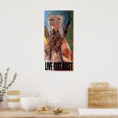 LIVE GUITARIST POSTER (Küche)