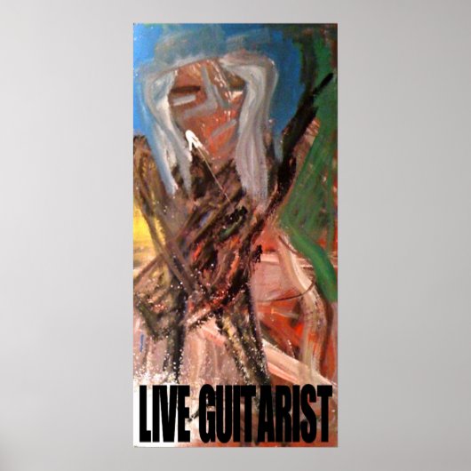LIVE GUITARIST POSTER (Vorne)