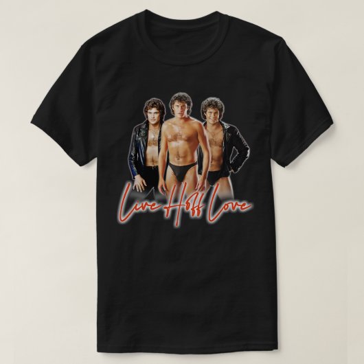 LIVE HOFF LIEBE T-Shirt (Design vorne)