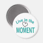 Live in der MOMENT-Sammlung Magnet (Vorderseite/Rückseite)