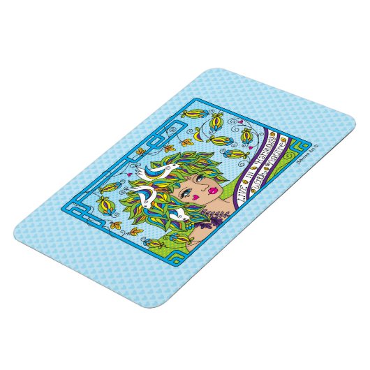 Live in Harmony_Flexible Magnet 6"x4" (Linke Seite)