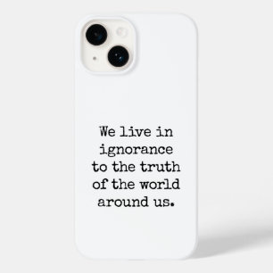 Live in Ignoranz iPhone Case