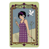 Live In Moment_A_4x6 Kühlschrank Magnet (Vertikal)