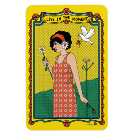 Live In Moment_B_4x6 Kühlschrank Magnet