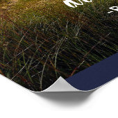 Live in Sunshine Zitat Poster (Ecke)