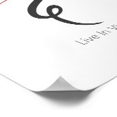 Live In Victory Poster (Ecke)