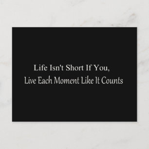 Live Inspiration Postkarte