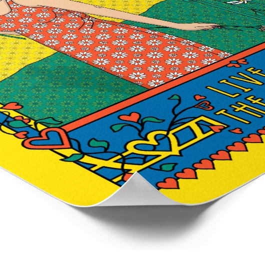 Live InThe Moment_B_8x10 Poster (Ecke)