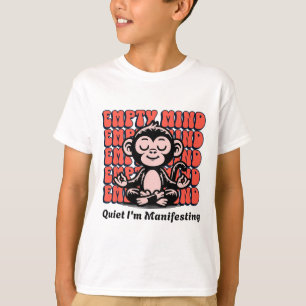 Live It Designs Lustiger Manifestierender Affe, An T-Shirt