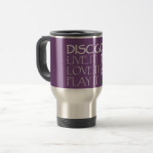 Live it Liebe it Disc Golf Kaffee Tasse (Vorderseite Links)