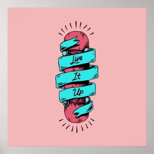 Live it poster (Vorne)