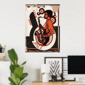 Live Jazz Poster (Heimbüro)