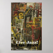 LIVE JAZZ POSTER (Vorne)