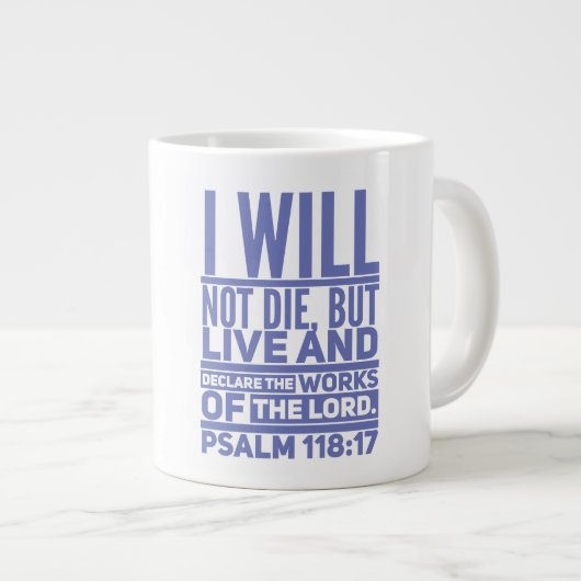 Live-Jumbo-Tasse Jumbo-Tasse (Vorderseite Rechts)